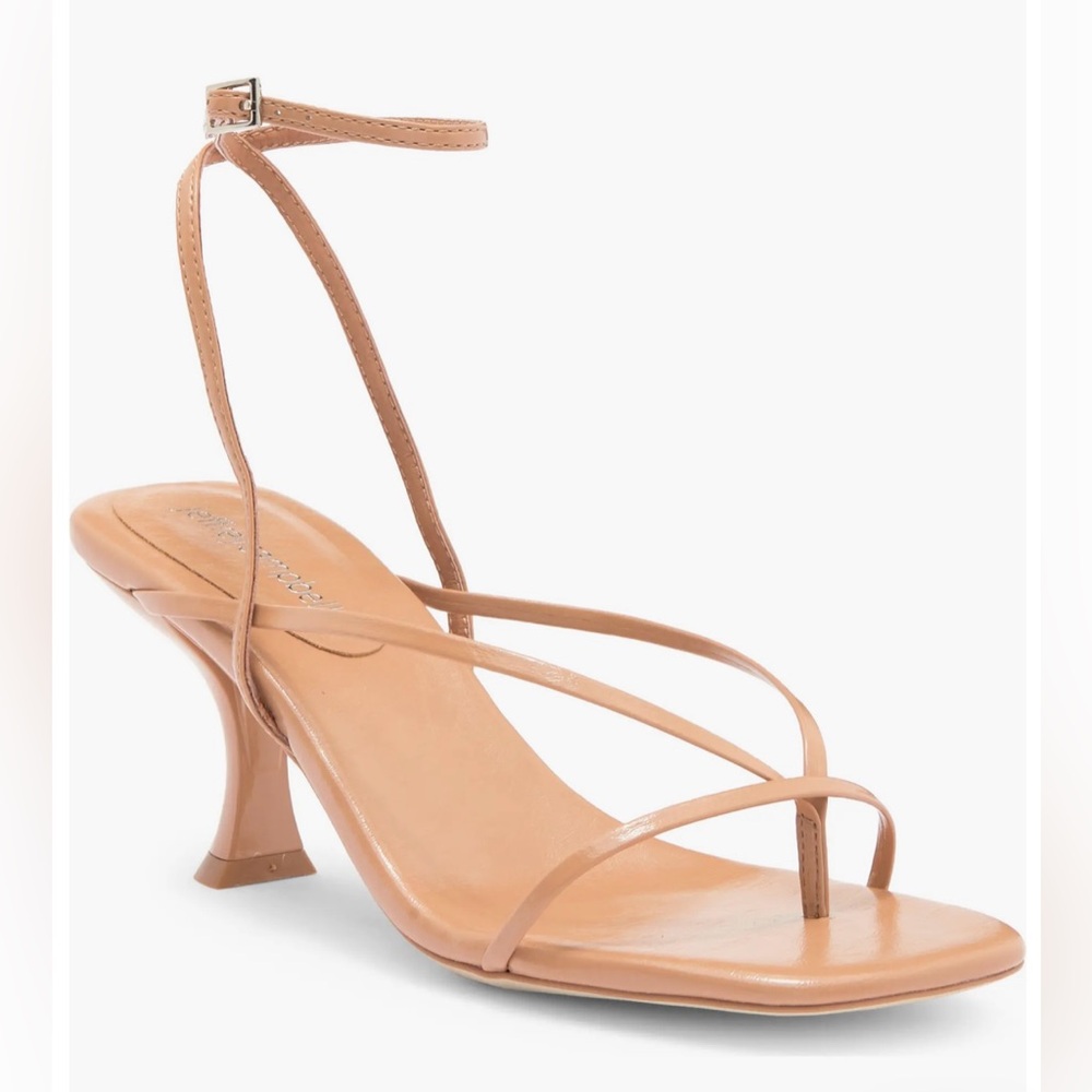 Jeffrey Campbell Leeda Ankle Strap Kitten Heel